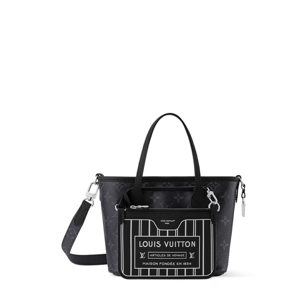 LOUIS VUITTON NEVERFULL BANDOLIÈRE INSIDE OUT BB - Picture 3 of 15